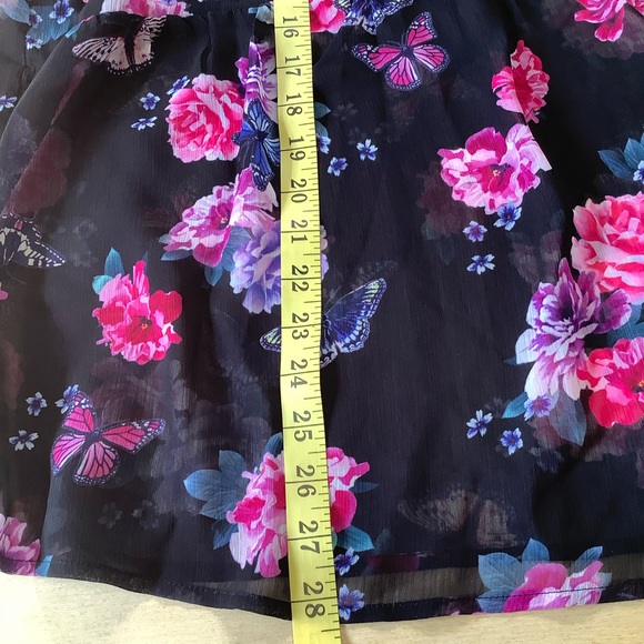 Torrid NWT Breathable Floral chiffon Lace Size 2X - Picture 8 of 12